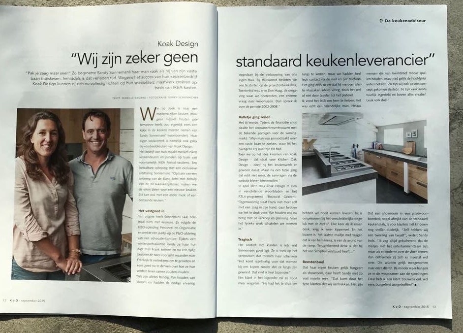 Keuken en design interview