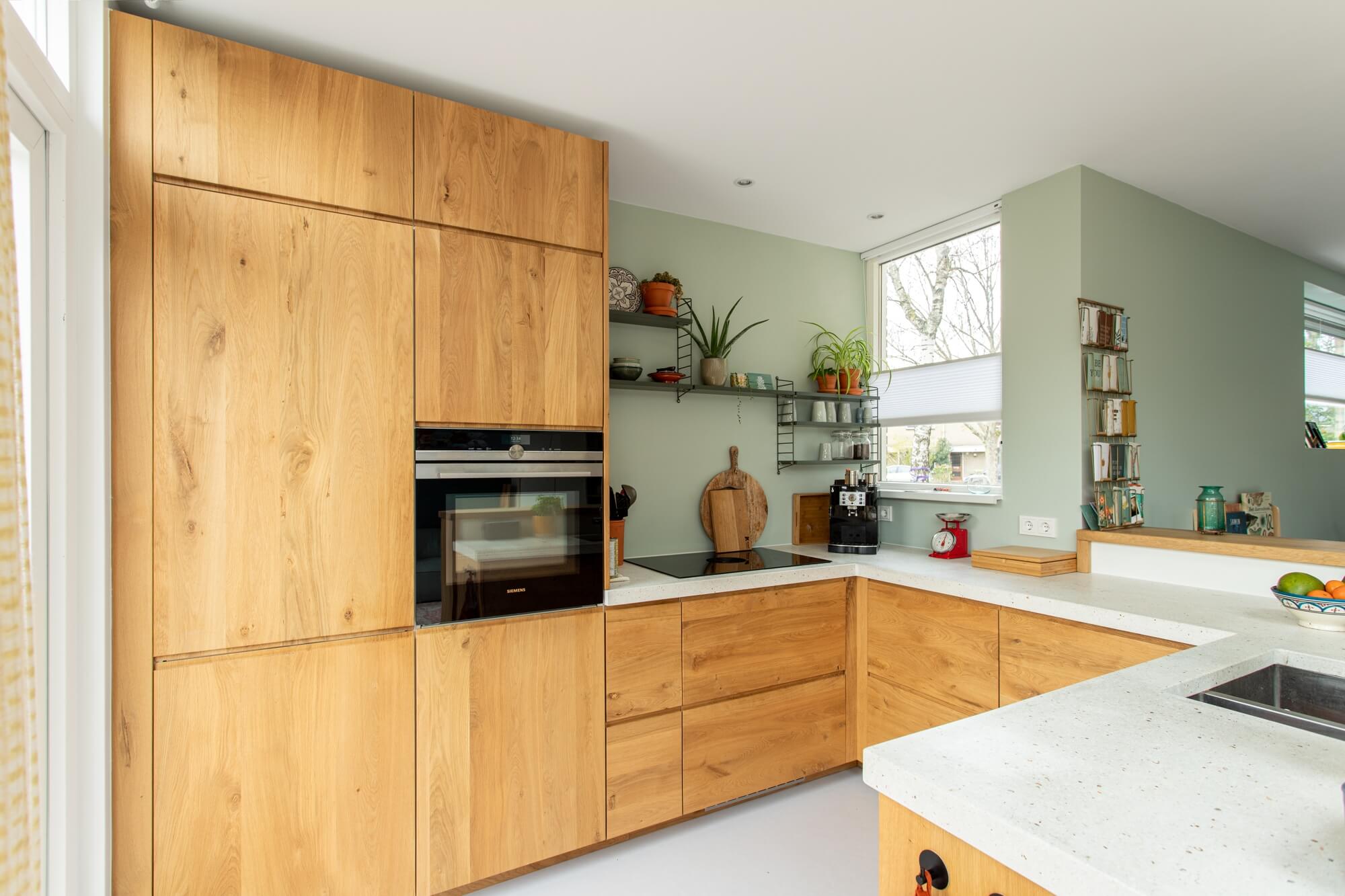 Remplacement des portes de cuisine IKEA - eiken_hoekkeuken